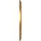 Ekena Millwork Baltimore PVC Ceiling Medallion (Canopies up to 4 1/4"), 10"OD x 3 1/2"ID x 3/4"P, Bright Coat Gold CMP10BABGL - alternate 4